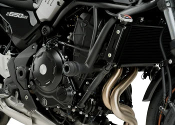 KAWASAKI Z 650 RS [2025] – Crash pads R19 – Svart