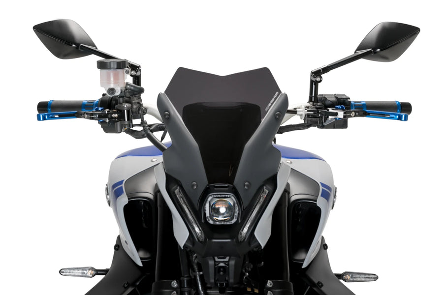 KTM 890 DUKE R [2025] – Ryggespeil Top-Tech I – Svart