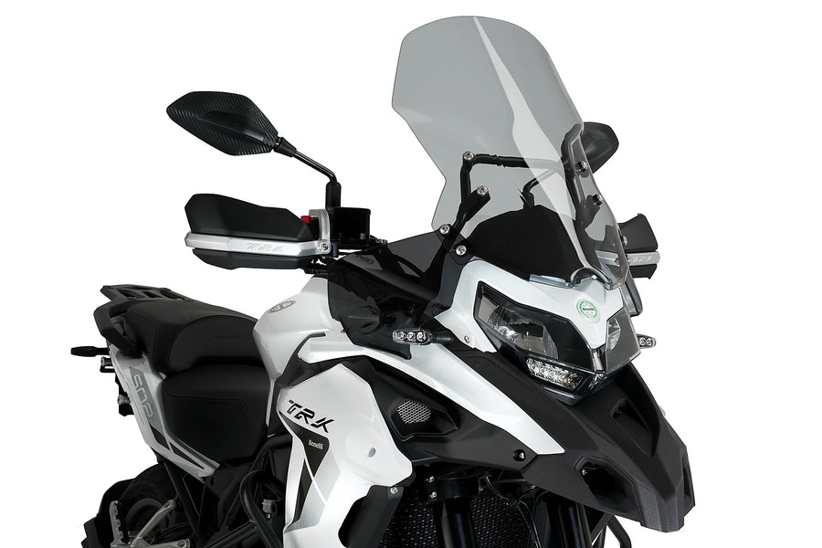 BENELLI TRK 502 X [2025] - PUIG Wind Deflector Extended | Sterkt tonet | PUIG 21127F
