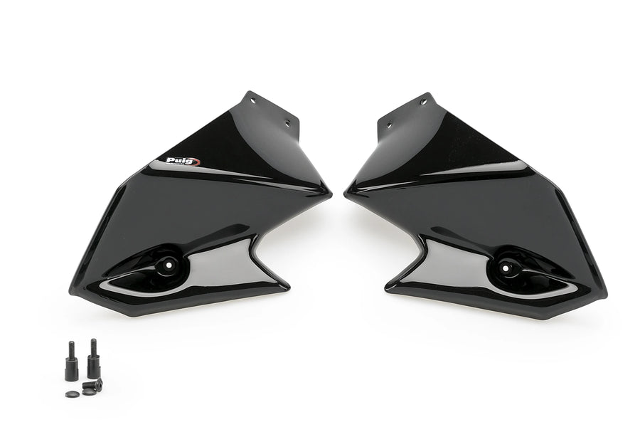 BENELLI TRK 502 X [2025] - PUIG Wind Deflector Extended | Svart | PUIG 21127N