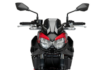 KAWASAKI Z650 2020–2022 - PUIG Naked Frontspoiler | Mattschwarz | PUIG 21134J