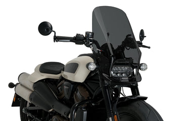 HARLEY DAVIDSON SPORTSTER S RH 1250 S [2024] - New Generation Touring Windshield | Sterkt tonet | PUIG 21322F