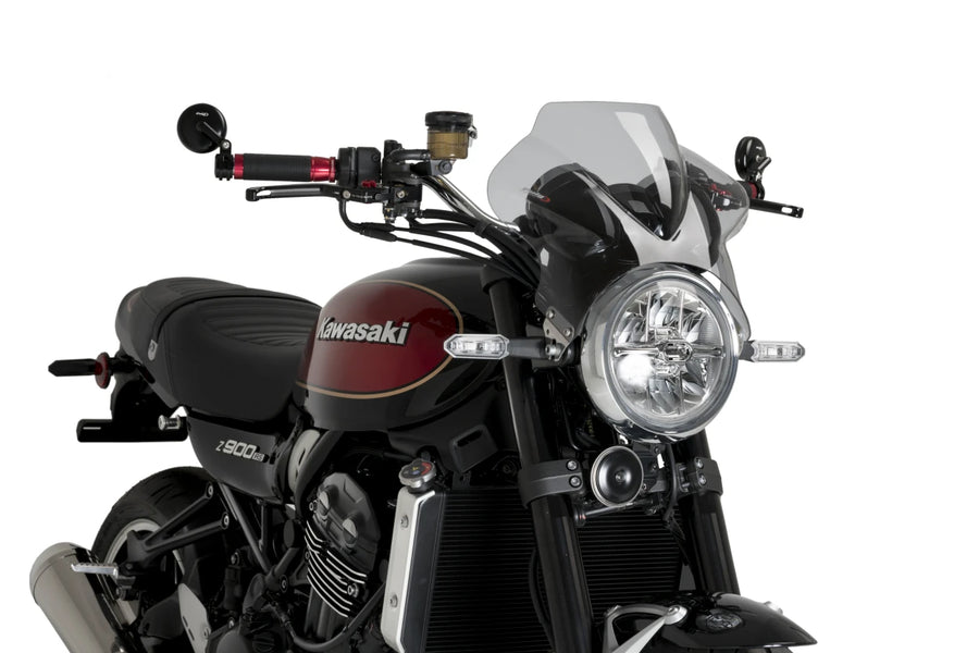 KAWASAKI Z 900 RS SE [2025] – Cockpit frontrutebeklædning – svart