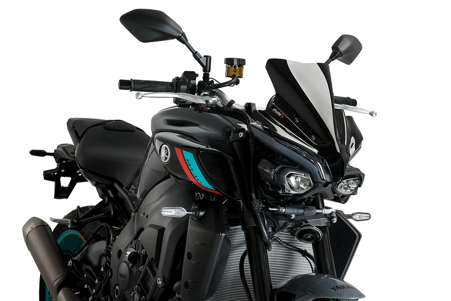 YAMAHA MT-10 SP [2025] - Ny generasjon sportsfrontrute | Svart | PUIG 21361N