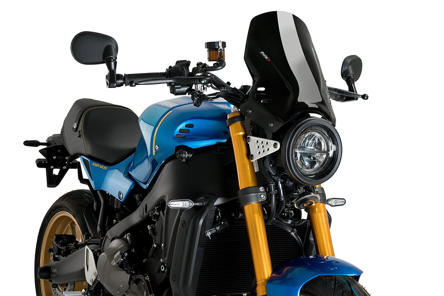 YAMAHA XSR 900 [2025] - Ny generasjon sportsfrontrute | Svart | PUIG 21431N