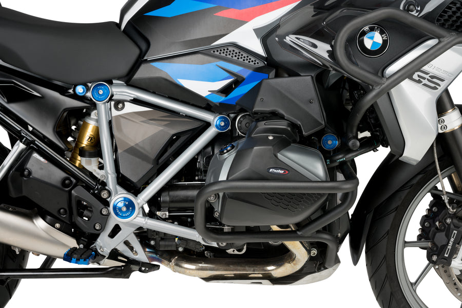 BMW R 1250 GS ADVENTURE [2024] – Chassisdeksler i aluminium – sølv