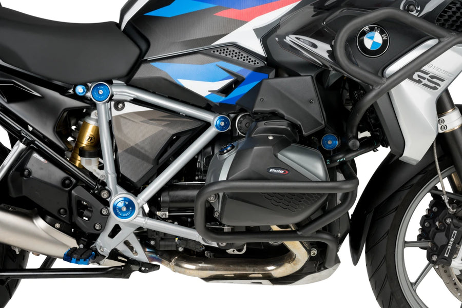 BMW R 1250 GS ADVENTURE [2024] – Chassisdeksler i aluminium – sølv