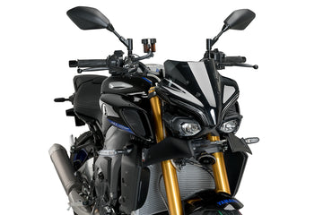YAMAHA MT-10 SP [2025] - Naken frontspoiler | Matt svart | PUIG 21471J
