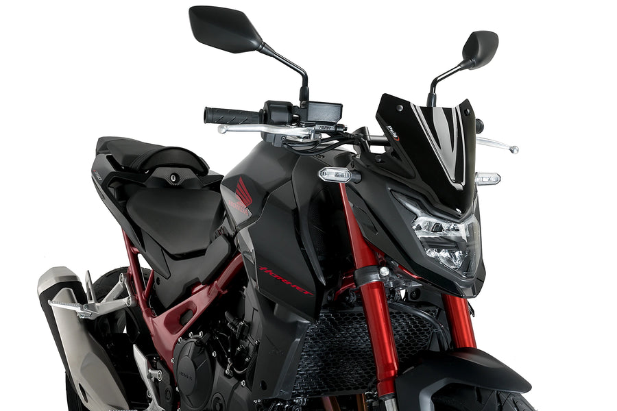 HONDA CB 750 HORNET [2024] - Ny generasjon sportsfrontrute | Svart | PUIG 21479N
