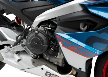 APRILIA RS 660 FACTORY [2025] – Adapter fotstøtte gummipute “Rider” – Svart