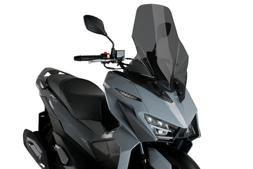 SYM JET X 125 [2025] - Vindskjerm V-Tech Line Touring | Sterkt tonet | PUIG 21534F
