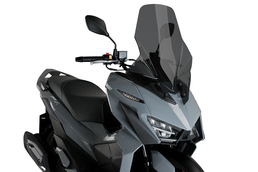 SYM JET X 125 [2025] - Vindskjerm V-Tech Line Touring | Sterkt tonet | PUIG 21534F