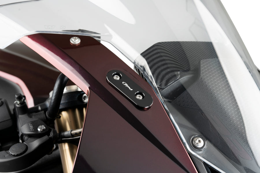 BMW S 1000 RR [2025] – Sidespeilkapper – Sort