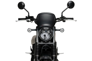 HONDA CL 500 [2025] - PUIG frontpanel laget av ABS | Matt svart | PUIG 21635J