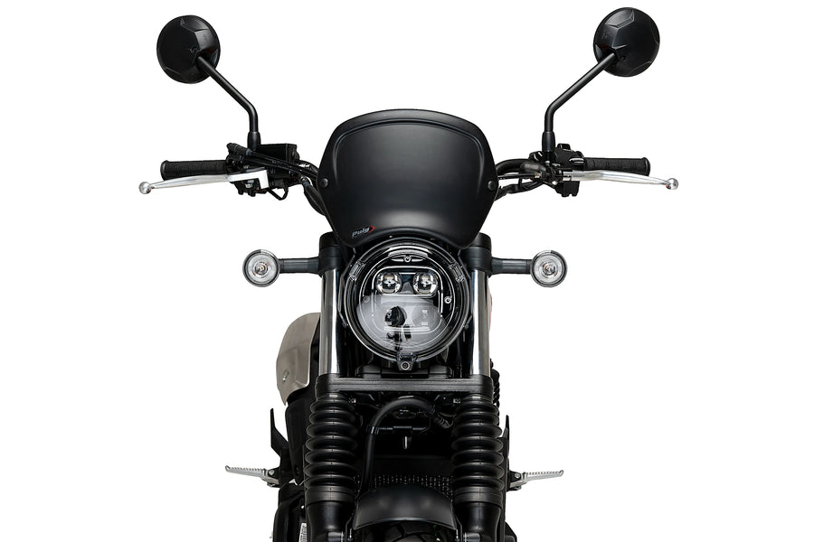 HONDA CL 500 [2025] - PUIG frontpanel laget av ABS | Matt svart | PUIG 21635J