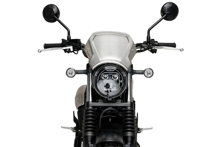 HONDA CL 500 [2025] - PUIG aluminium frontpanel | Sølv | PUIG 21636P