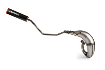 Beta RR Enduro 50 2T - Exhaust Streetrace High Mount CNC oransje svart