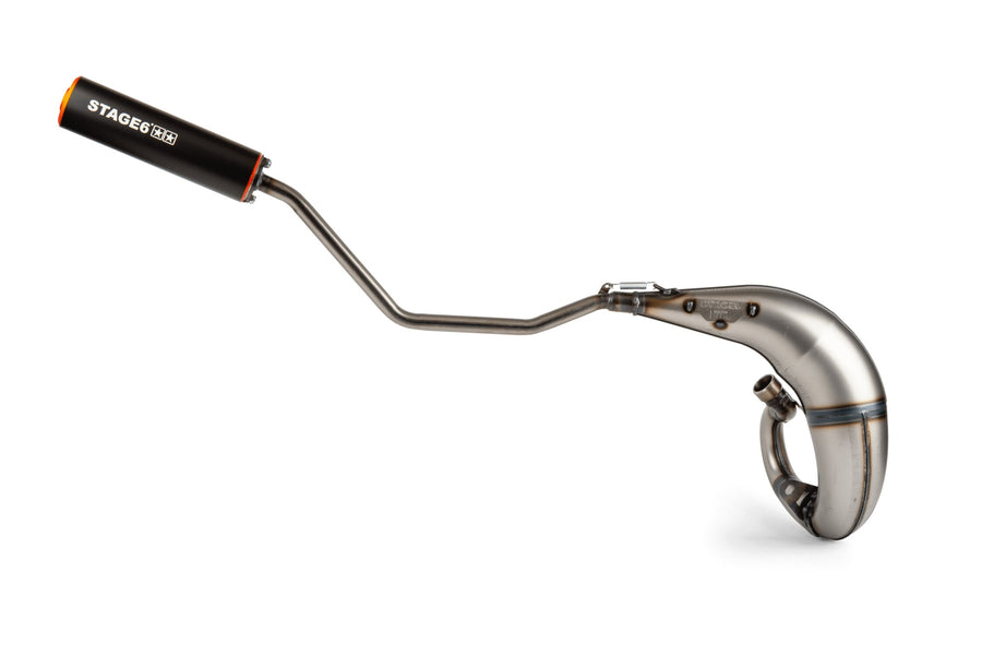Beta RR Track 50 2T - Exhaust Streetrace High Mount CNC oransje svart