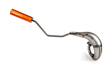 Beta RR Enduro 50 2T - Exhaust Streetrace High Mount CNC oransje