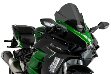 KAWASAKI NINJA H2 SX SE [2025] - Z-Racing skjerm | Sterkt tonet | PUIG 21714F