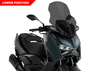 YAMAHA X-MAX 300 TECH MAX + [2024] - V-Tech Line Touring Frontrute | Sterkt tonet | PUIG 21745F
