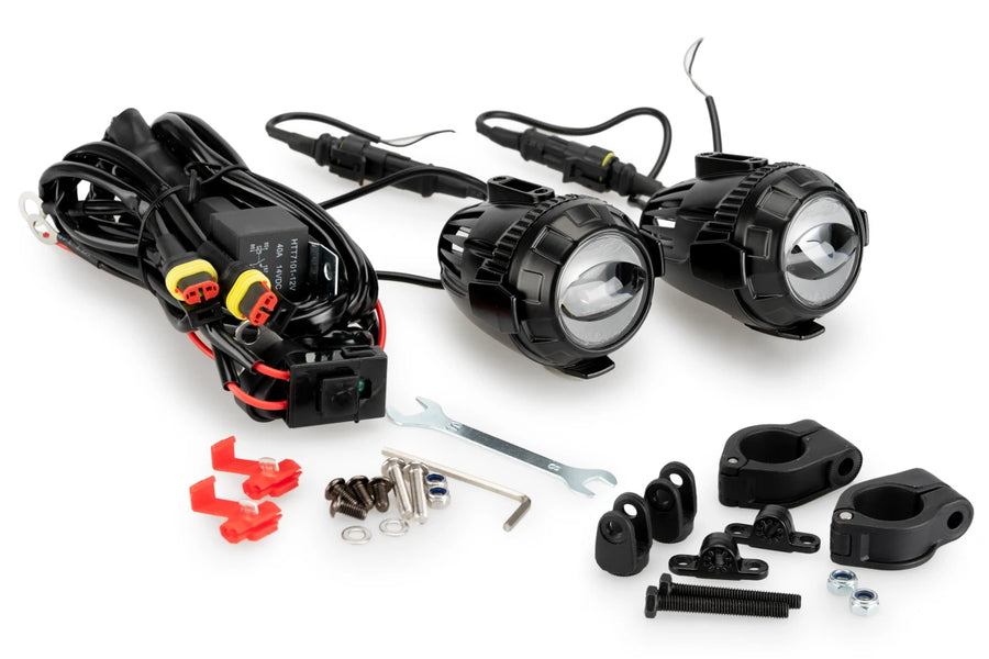 BMW R 1300 GS TROPHY [2025] – Ekstra frontlykter Beam 3.0 – Sort