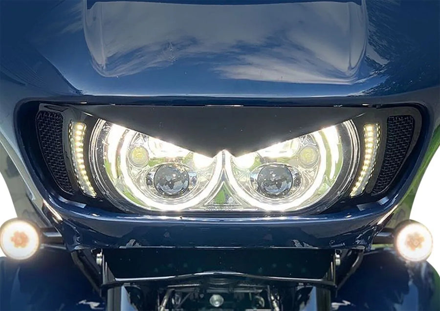 harley-davidson road glide st [CUSTOM DYNAMICS] – Genesis® 4 Dynamic LED Road Glide® ventilasjonsinnsatser