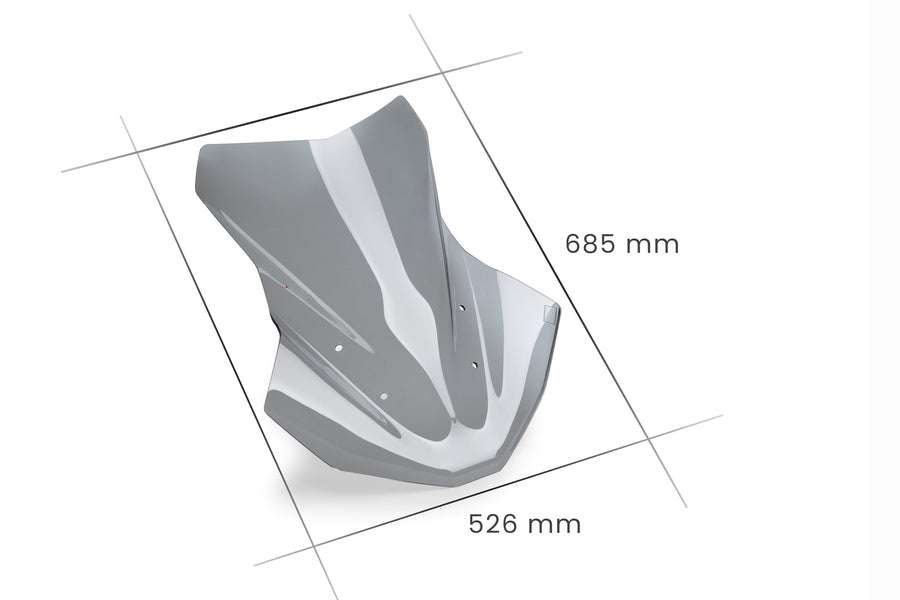 BMW R 1300 GS TROPHY [2025] – Touring Screen Plus – Gjennomsiktig