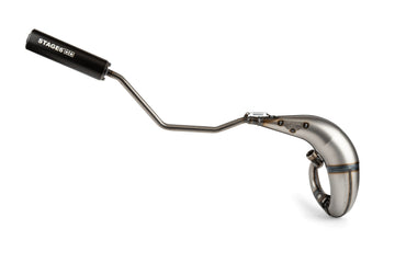 Beta RR SM 50 2T - Exhaust Streetrace High Mount CNC svart