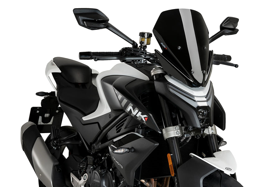 CFMOTO 450 NK [2025] - Ny generasjon Sport | Svart | PUIG 21866N