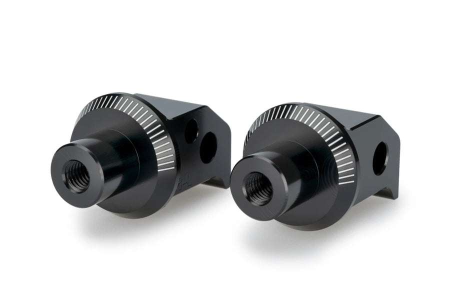 CFMOTO 300 NK [2025] – Adapter passasjer fotstøtte gummipute – svart