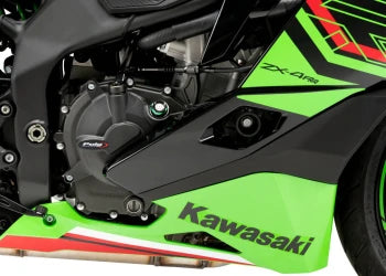KAWASAKI ZX-4RR NINJA [2025] – Adapter fotstøtte gummipute “Rider” – Svart