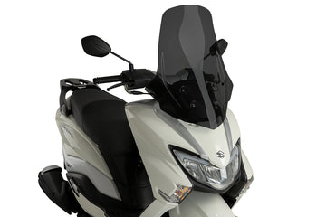 SUZUKI BURGMAN STREET 125EX [2025] - V-Tech Line Touring Frontrute | Sterkt tonet | PUIG 21926F