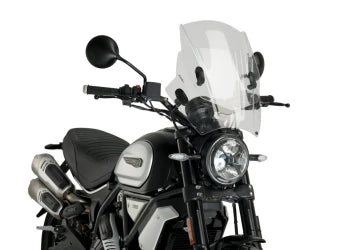 DUCATI SCRAMBLER 1100 DARK PRO [2025] – ALU frontplate – svart