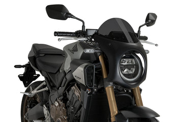 HONDA CB 650 R NEO SPORTS CAFE [2025] - Retro-Verkleidungscheibe | Stark getönt | PUIG 21961F