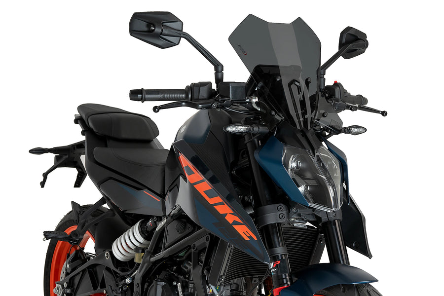 KTM 390 DUKE [2025] - PUIG New Generation Touring Frontrute | Sterkt tonet | PUIG 21998F