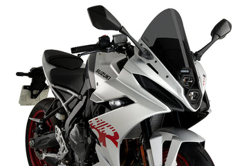 TRIUMPH BONNEVILLE T 120 BLACK [2025] - PUIG R-Racer Skjerm | Sterkt tonet | PUIG 21999F