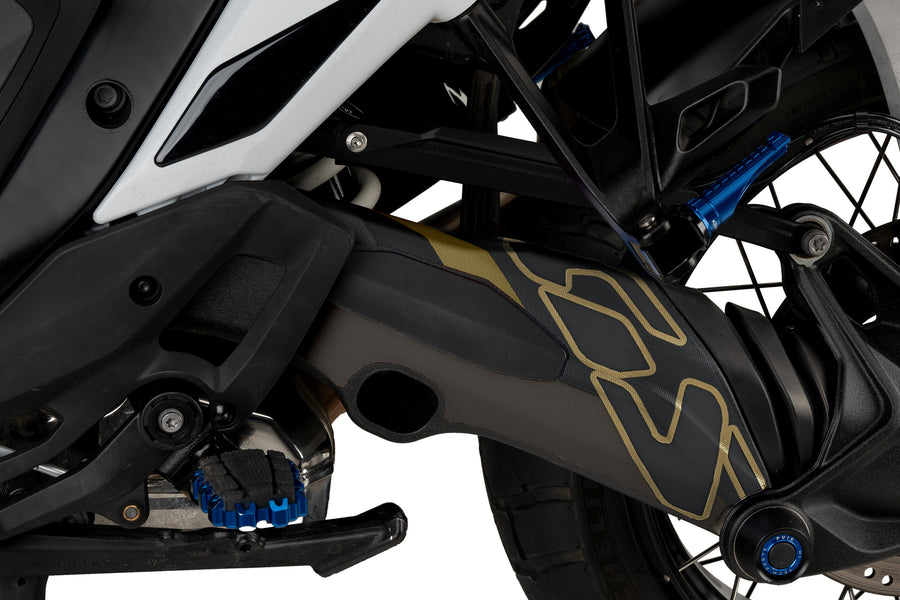 BMW R 1300 GS TROPHY [2025] – KLISTREMERKER FOR SVINGARMBESKYTTELSE – Sort