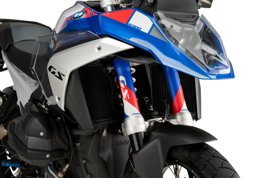 YAMAHA YZF-R3 [2025] – Gaffelbeskyttelsessett-klistremerke – Svart