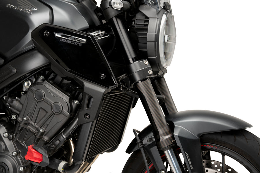 YAMAHA YZF-R3 [2025] – Gaffelbeskyttelsessett-klistremerke – Svart
