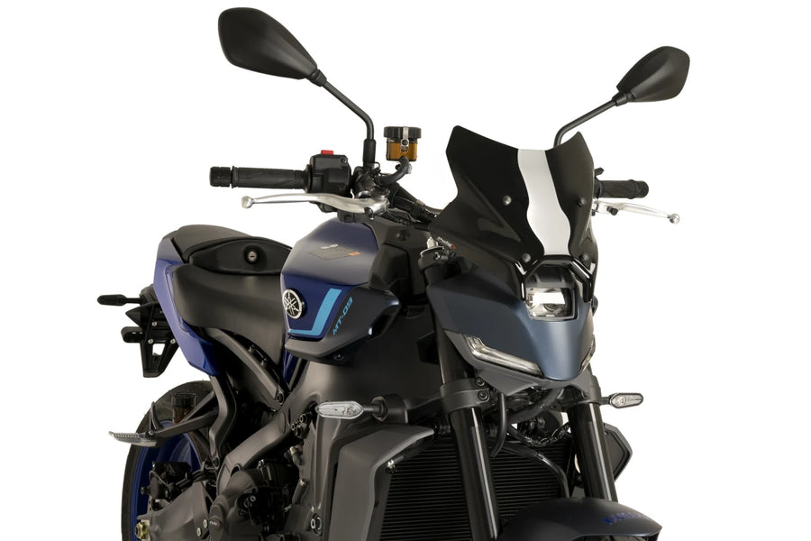 YAMAHA MT-09 Y-AMT [2024] – Ny generasjon Sport – Gjennomsiktig