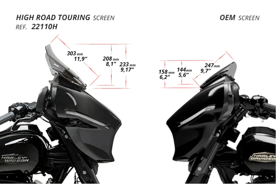 HARLEY DAVIDSON STREET GLIDE FLHX [2025] – High-Road Touring – Gjennomsiktig