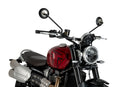 TRIUMPH SCRAMBLER 1200X [2025] – ALU frontplate – svart-9