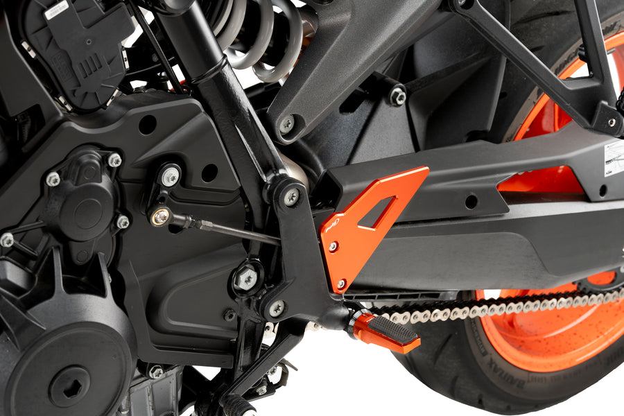 KTM 990 DUKE R [2025] – Hælplater – Sort