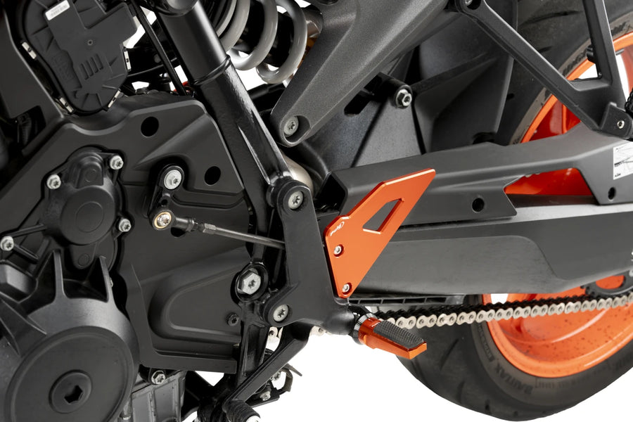 KTM 990 DUKE R [2025] – Hælplater – Sort