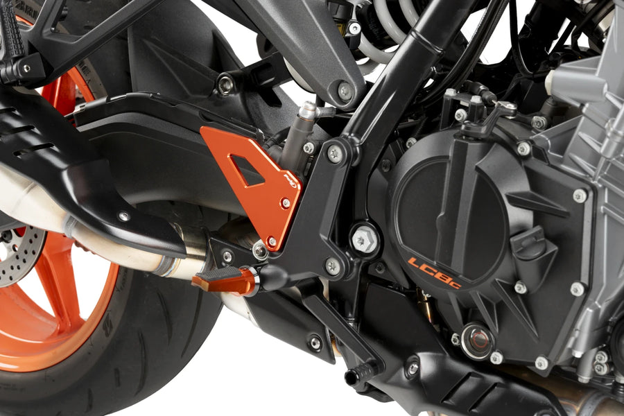 KTM 990 DUKE R [2025] – Hælplater – Sort