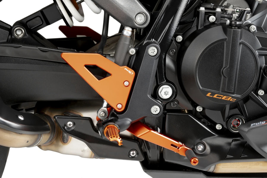 KTM 990 DUKE R [2025] – Hælplater – Sort