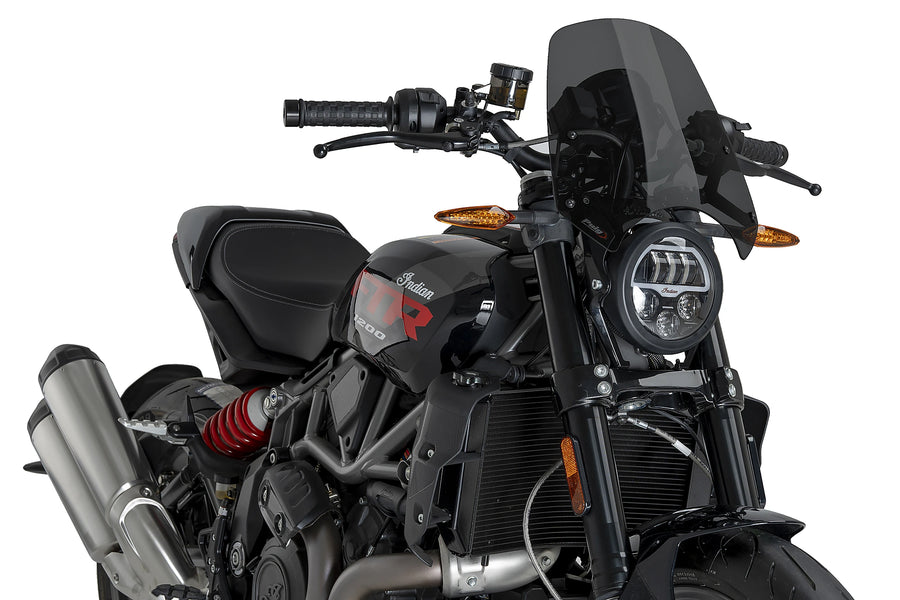 INDIAN FTR 1200 SPORT [2025] - PUIG New Generation Sports Windshield | Sterkt tonet | PUIG 22348F