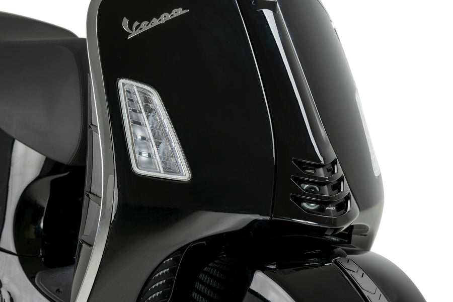 VESPA GTS 310 [2025] – Horn dekorativt deksel – Anodisert aluminium