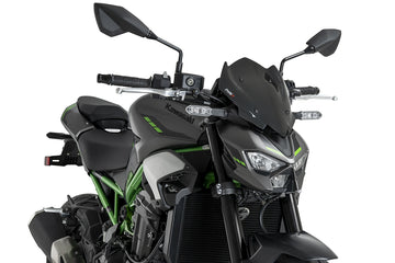 KAWASAKI Z 900 SE [2025] - Ny generasjon sportsfrontrute | Karbonlook | PUIG 22439C